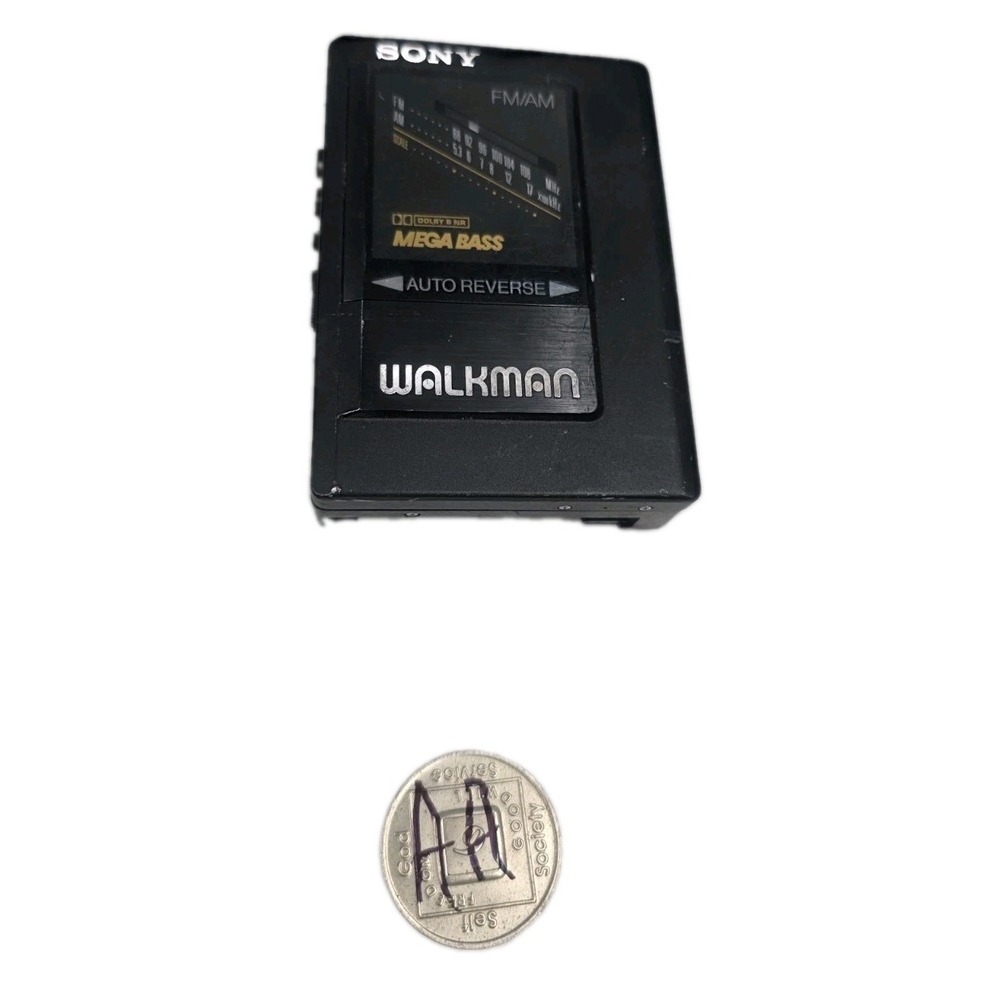 Sony Walkman Cassette Player WM-AF604/BF604 Auto Reverse FM/AM